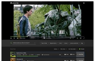 µTorrent Web screenshot 1