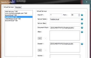 Virtual Host configuration