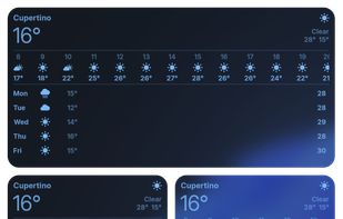 Uwidgets screenshot 1