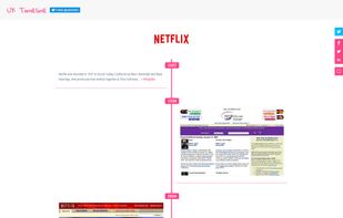 UX Timeline screenshot 1