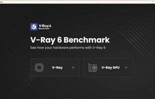 V-Ray Benchmark screenshot 1