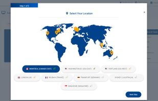 Creating your new cloud computer is straight-forward and you can choose the best data center location for you.
