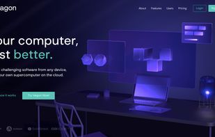 Vagon utilizes the power of cloud computers for your creative tasks.