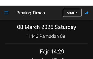 Vakti App screenshot 2
