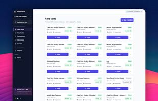Multiple study types for any kind of research project