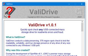 ValiDrive screenshot 1