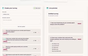 ValiSurvey screenshot 1