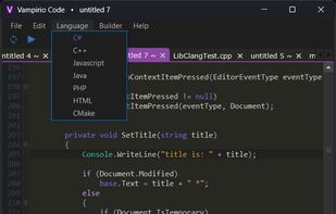 Vampirio Code screenshot 1
