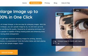 VanceAI Image Upscaler screenshot 1