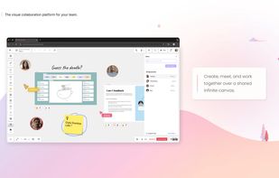 Create, meet, and work together over a shared infinite canvas