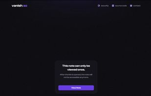 vanish.so screenshot 3