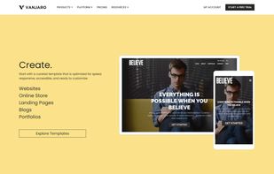 Vanjaro screenshot 1