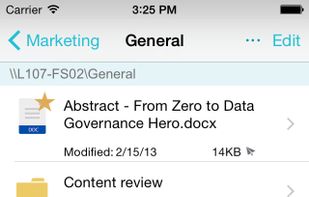 Varonis screenshot 1