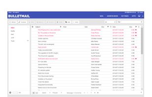 BulletMail screenshot 1