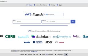 vat-search.eu screenshot 1