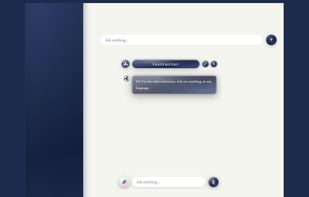 The widget is added to an existing site with one line of JavaScript, or opened as a standalone chat URL.