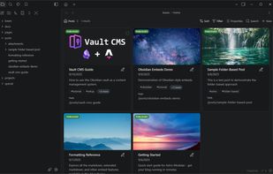 Vault CMS screenshot 1