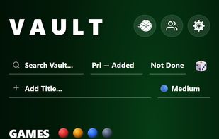 Vault: Media Tracker screenshot 3