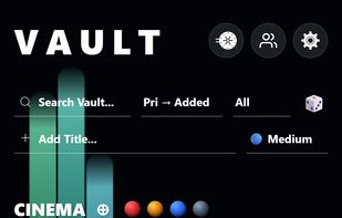 Vault: Media Tracker screenshot 1