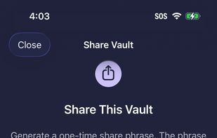 Share vault