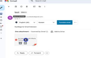 Upload files from Gmail