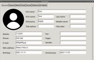 vCard Studio screenshot 1