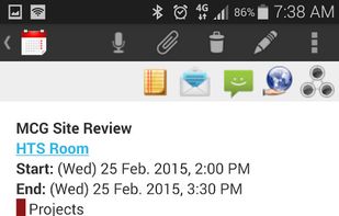VCOrganizer screenshot 3