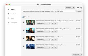 Download videos from youtube.com and many more sites.