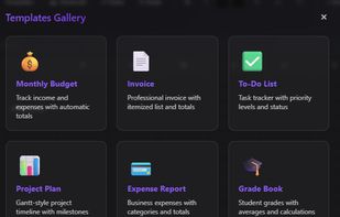 VE4 Excel Editor screenshot 1