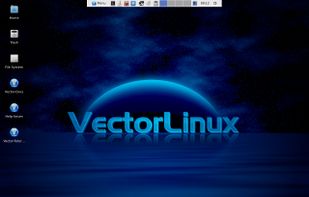 Vector Linux screenshot 1