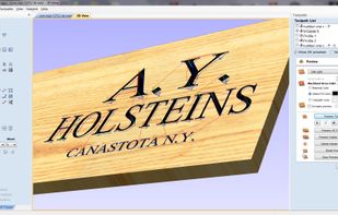 Vectric Aspire screenshot 2