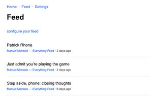 Veeblog screenshot 2