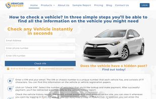 Vehicles Report screenshot 1