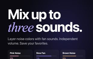 Veil: White Noise Sleep Sounds screenshot 1