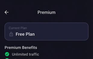 Simple pricing. Monthly at $2.99 or yearly at $14.99 — that's $1.25/month. Unlimited traffic, all server locations, no restrictions.