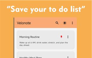 Velonote screenshot 2