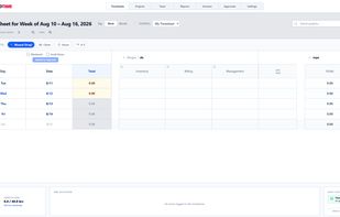 main interface