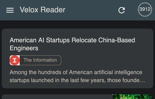 Velox Reader screenshot 1