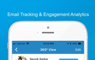 360 view - Salesforce, Emails, Calendar, LinkedIn, Twitter, Email Tracking