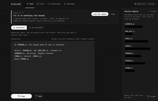 Text masking