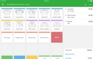 Vend POS screenshot 1