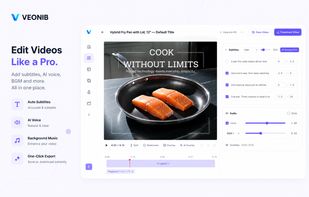 Fine-tune every generated video with an intuitive editor. Edit subtitles, AI voice, background music, overlays, and export high-quality videos in just a few clicks.