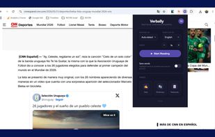 Extension popup