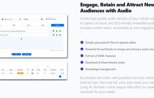Verbatik Text to Speech Converter screenshot 1