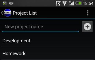 VerbTeX LaTeX Editor screenshot 1