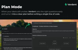 Verdent screenshot 1