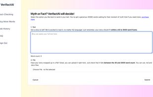 VerifactAI  screenshot 1