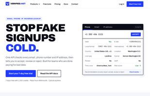 Verified.net screenshot 1