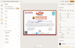 Certificate Editor UI