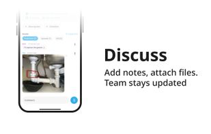 Add notes, upload files